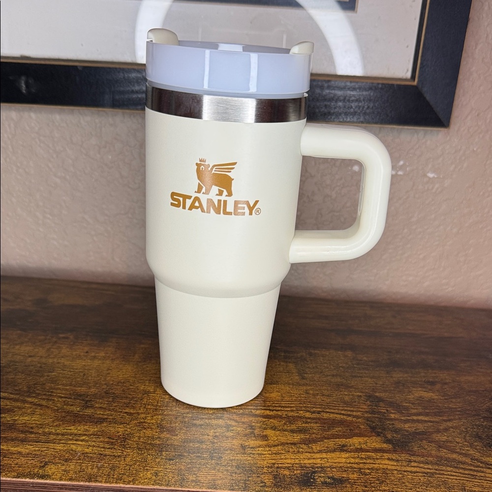 Stanley 12oz Cream Travel Mug with Handle
